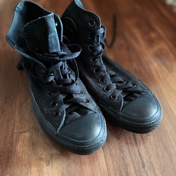 Converse Shoes - Converse Women's Black High-Top Sneakers